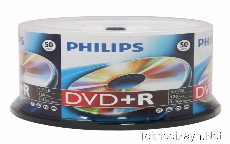PHILIPS 50li Boş DVD cake boxkutulu 4.7GB 16X